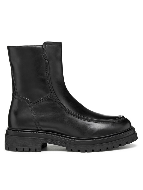 Geox Ботуши D Iridea D56HRG 00043 C9999 Черен цвят на ниска цена