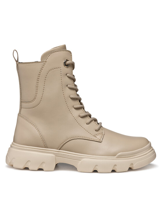 Geox Ботуши J Junette J56HVB 000BC C5000 S Бежов цвят на ниска цена