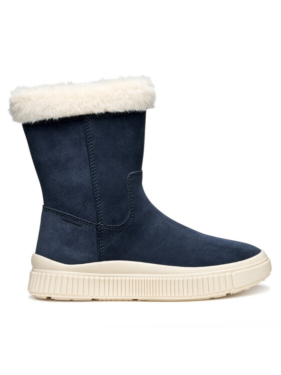 Geox Ботуши J Laquinny Wpf J56NFB 00022 C4021 S Тъмносин цвят на ниска цена