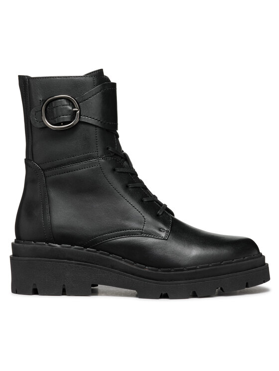 Geox Зимни обувки D Felleny D46XEB 00043 C9999 Черен цвят на ниска цена