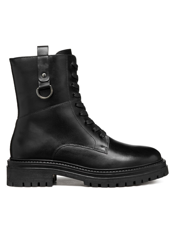 Geox Зимни обувки D Iridea D46HRB 00043 C9999 Черен цвят на ниска цена