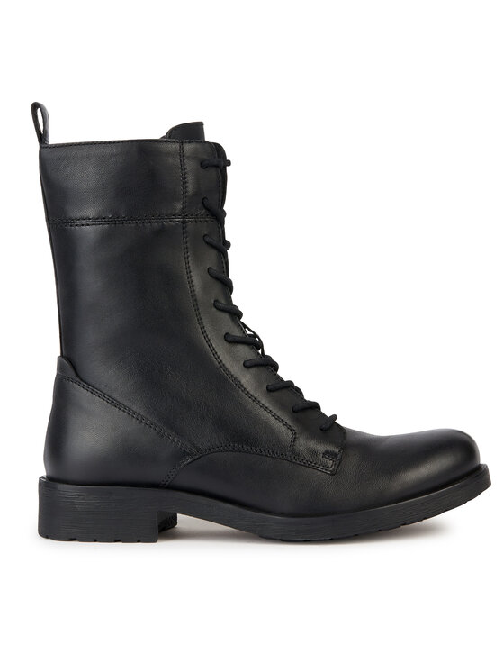 Geox Зимни обувки D Rawelle D366RA 000TU C9999 Черен цвят на ниска цена