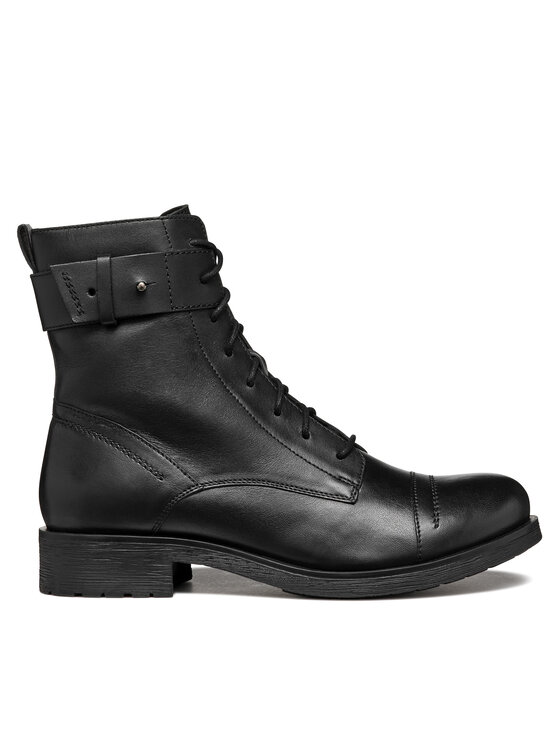 Geox Зимни обувки D Rawelle D466RC 0TU43 C9999 Черен цвят на ниска цена