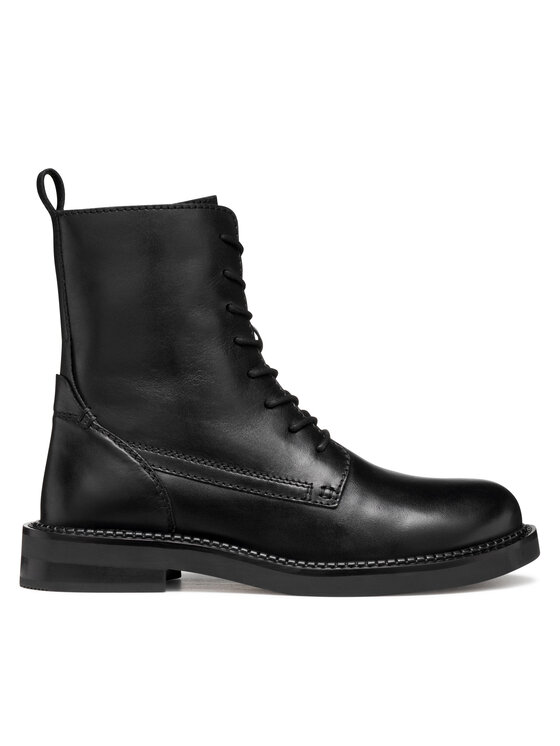 Geox Зимни обувки D Serilda D56WYG 00043 C9999 Черен цвят на ниска цена