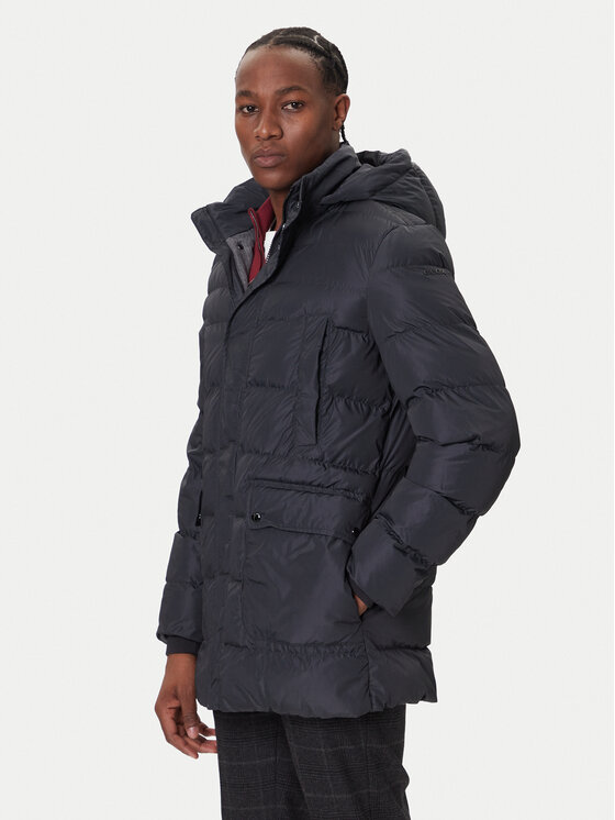 Geox Зимно яке Leitan M5628B T3266 F9112 Черен Regular Fit цвят на ниска цена