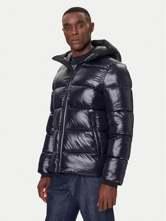 Geox Зимно яке Spherica M5628H T3121 F1624 Тъмносин Regular Fit цвят на ниска цена