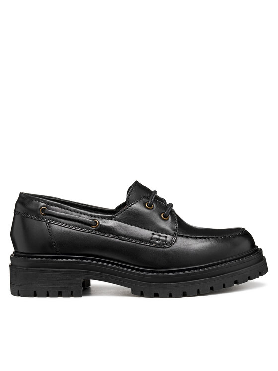 Geox Мокасини D Iridea D56HRA 00043 C9999 Черен цвят на ниска цена