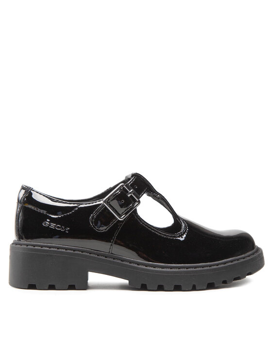 Geox Обувки J Casey G. E J8420E 000HH C9999 M Черен цвят на ниска цена