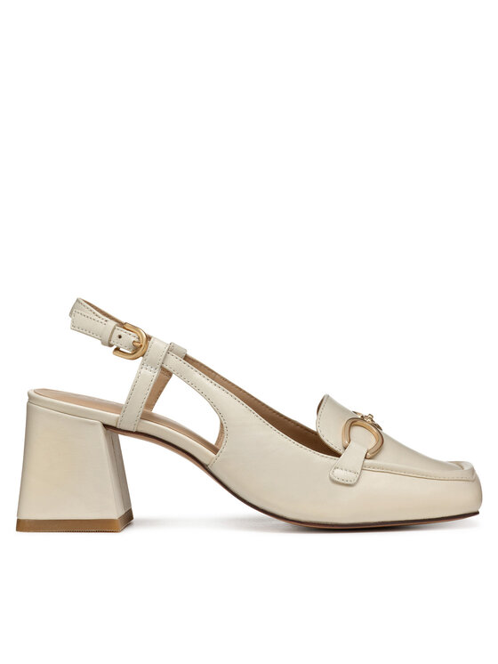 Geox Обувки на ток D Coronilla D55D1A 000TU C1122 Бежов цвят на ниска цена