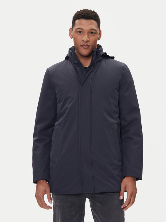 Geox Преходно яке Vincit M5620M T3127 F1624 Тъмносин Regular Fit цвят на ниска цена