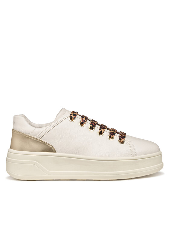 Geox Сникърси D Spherica Ecub-2 D56WVD 0BCBN C1327 Бял цвят на ниска цена