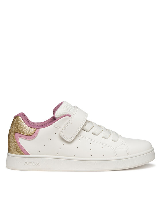 Geox Сникърси J Eclyper J36LRA 0BCKC C0674 D Бял цвят на ниска цена