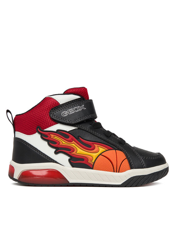 Geox Сникърси J Inek J569CC 05411 C0048 D Черен цвят на ниска цена