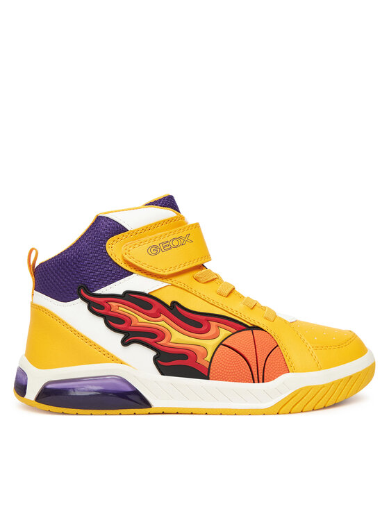 Geox Сникърси J Inek J569CC 05411 C2295 DD Жълт цвят на ниска цена