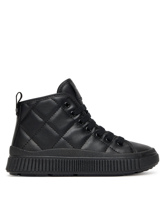 Geox Сникърси J Laquinny J56M3F 000BC C9999 S Черен цвят на ниска цена