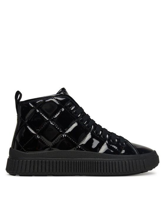 Geox Сникърси J Laquinny J56M3F 000HH C9999 D Черен цвят на ниска цена