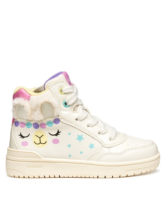 Geox Сникърси J Washiba J56HXE 0BCKN C1M0G S Бял цвят на ниска цена