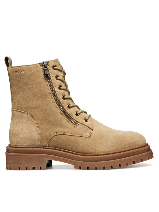 Geox Туристически oбувки D Iridea D16HRF 00022 C5010 Бежов цвят на ниска цена