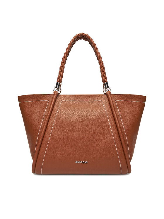 Gino Rossi Дамска чанта CEO-LAUREN-XL8211 Кафяв цвят на ниска цена