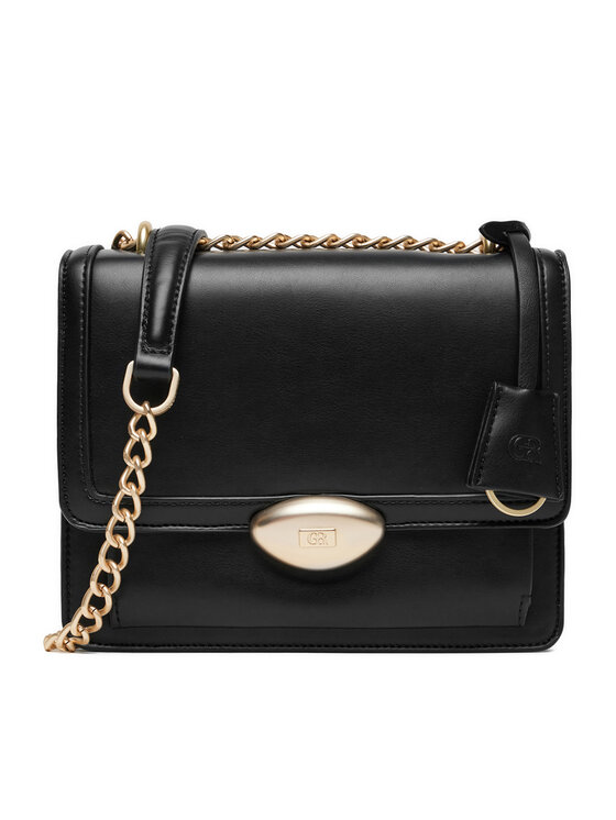 Gino Rossi Дамска чанта CEO-PEARLA-KQ43 Черен цвят на ниска цена