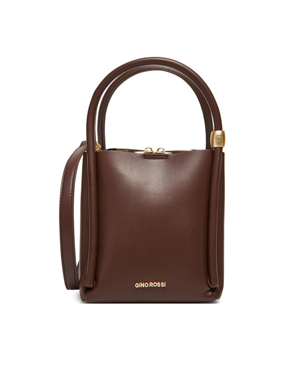 Gino Rossi Дамска чанта CEO-SADE-LX10152 Кафяв цвят на ниска цена