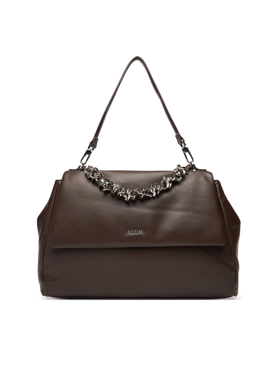 Gino Rossi Дамска чанта EO-MAE-LDA8073-2. Кафяв цвят на ниска цена