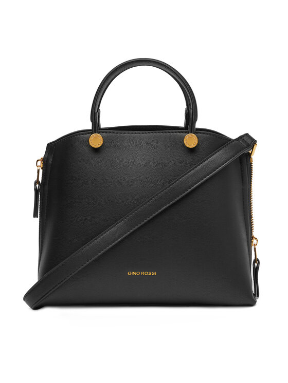 Gino Rossi Дамска чанта RC-19689 Черен цвят на ниска цена