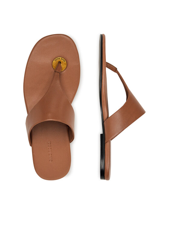 Gino Rossi Джапанки ALAYA-119002 Кафяв цвят на ниска цена