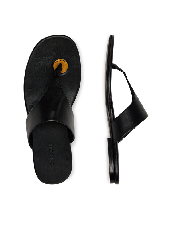 Gino Rossi Джапанки ALAYA-119002 Черен цвят на ниска цена