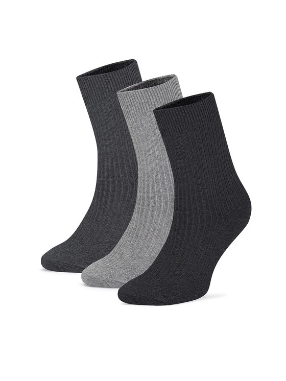 Gino Rossi Дълги чорапи 3MB-003-AW24 (3-pack) Цветен цвят на ниска цена