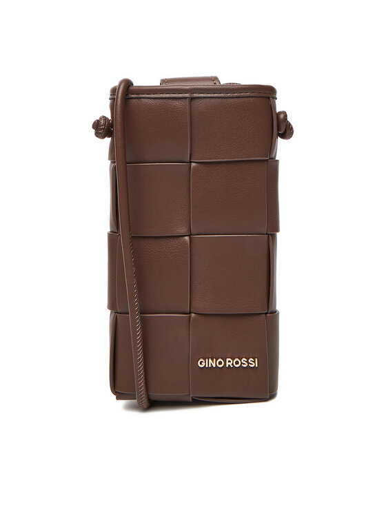Gino Rossi Калъф за телефон C-BFT231202 Кафяв цвят на ниска цена