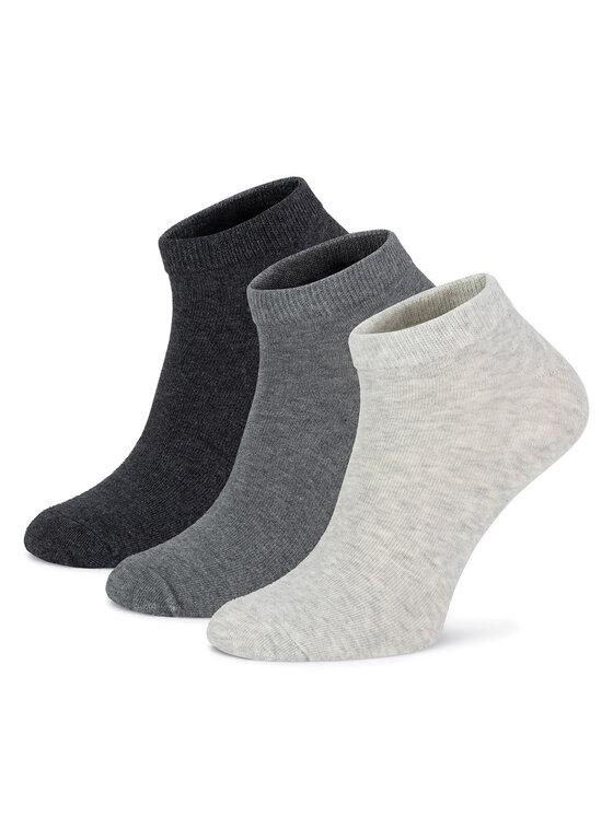 Gino Rossi Къси чорапи 3MB-001-AW24 (3-pack) Цветен цвят на ниска цена