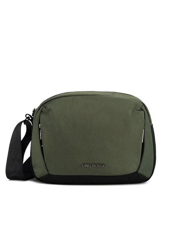 Gino Rossi Мъжка чантичка GIN-K-022-CCC-06 Каки цвят на ниска цена