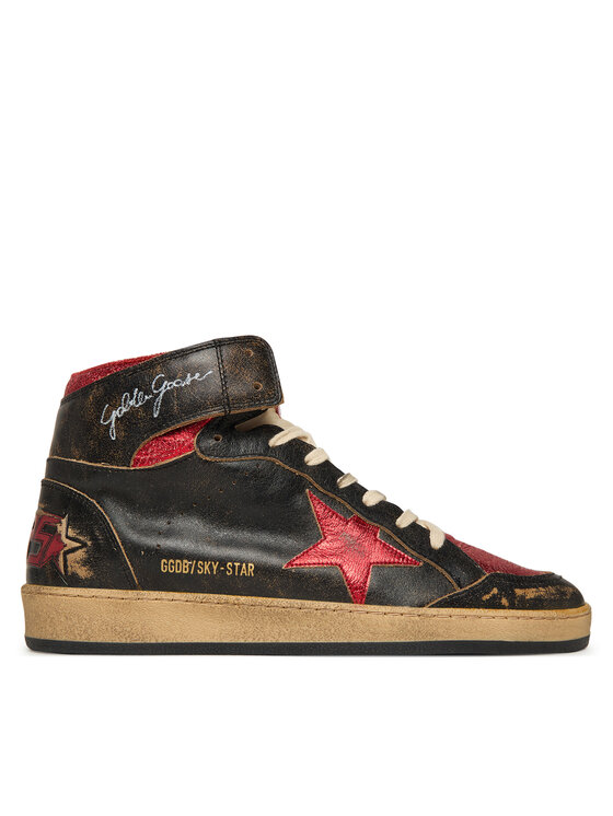 Golden Goose Сникърси Sky Star GMF00230.F003285.90235 Кафяв цвят на ниска цена