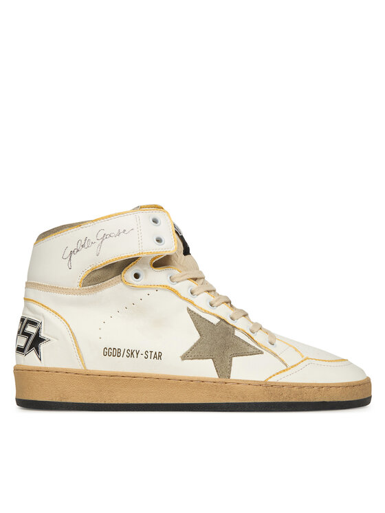 Golden Goose Сникърси Sky Star GMF00230.F004089.10961 Бял цвят на ниска цена