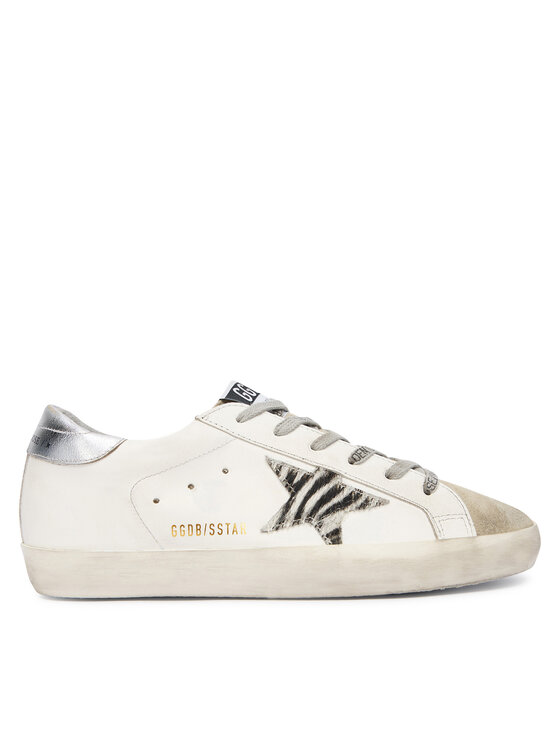 Golden Goose Сникърси Super-Star Classic With List GWF00101.F002692.81571 Бял цвят на ниска цена