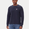 Guess Jeans Тениска с дълъг ръкав M4BI77 KCII1 Тъмносин Regular Fit цвят на ниска цена