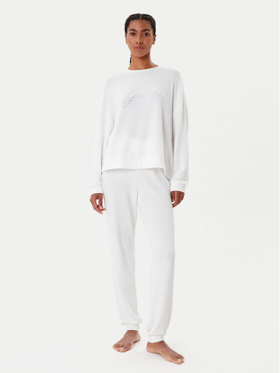 Guess Анцуг O5BX21 K3352 Бял Regular Fit цвят на ниска цена