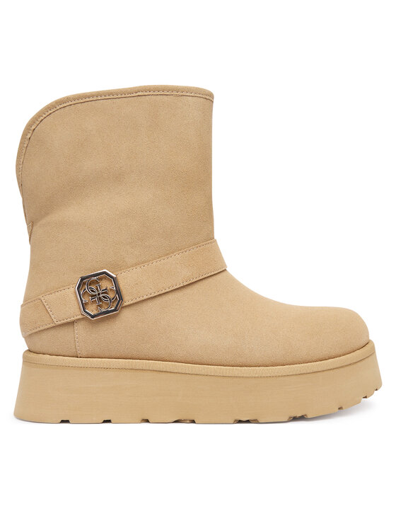 Guess Апрески FLFDOL ESU10 Бежов цвят на ниска цена