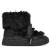 Guess Апрески FLFUEK FUR10 Черен цвят на ниска цена