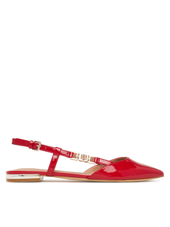 Guess Балеринки FLTFR2 PAF05 Червен цвят на ниска цена