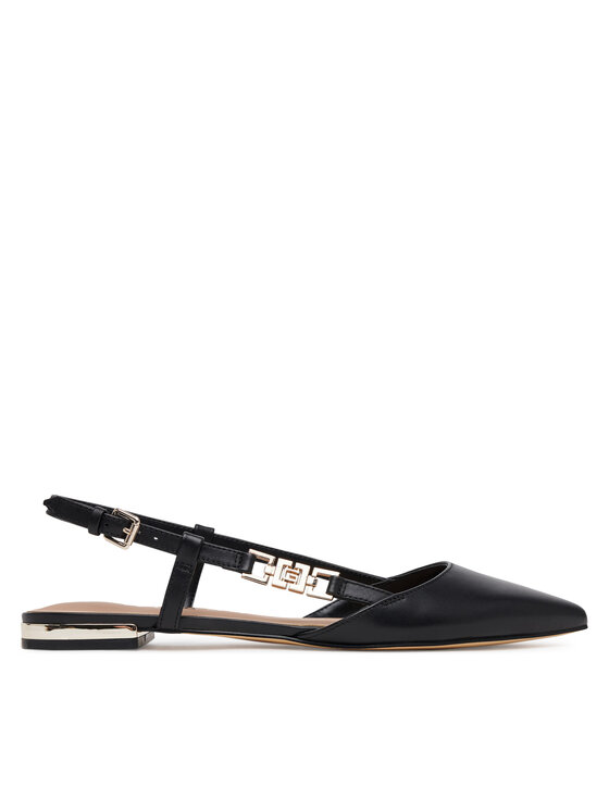 Guess Балеринки FLTFRA LEA05 Черен цвят на ниска цена