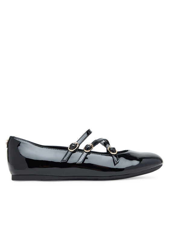 Guess Балеринки FLTKAL PAF02 Черен цвят на ниска цена