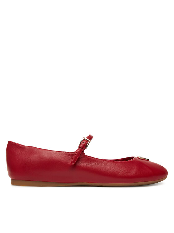 Guess Балеринки FLTKLD LEA02 Червен цвят на ниска цена
