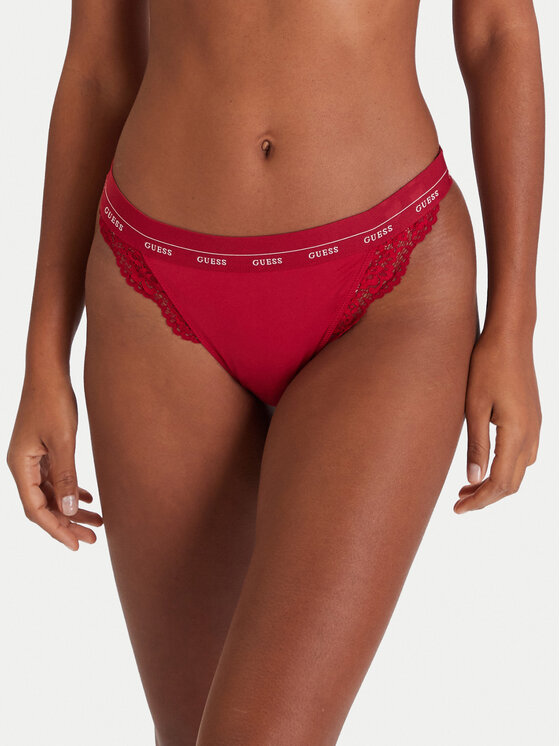 Guess Бикини тип прашка O4YE00 PZ01C Червен цвят на ниска цена