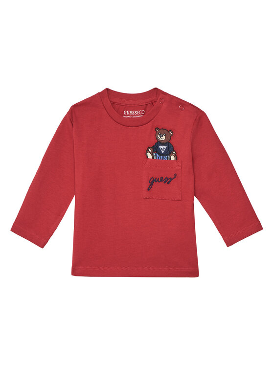 Guess Блуза I4BI00 I3Z14 Червен Regular Fit цвят на ниска цена