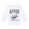 Guess Блуза I5BI00I3Z14 Бял Regular Fit цвят на ниска цена