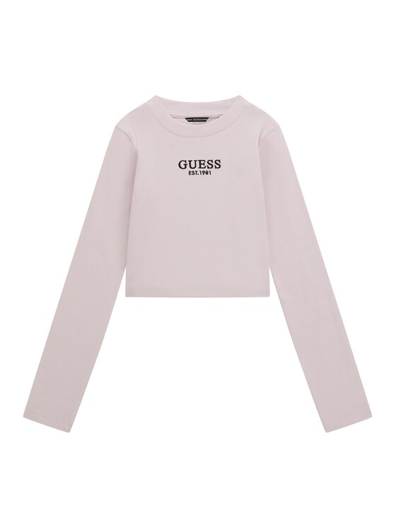 Guess Блуза J4YI49 KBZP4 Розов Regular Fit цвят на ниска цена