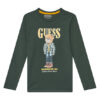Guess Блуза L5BI09I3Z14 Зелен Regular Fit цвят на ниска цена