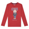 Guess Блуза L5BI09I3Z14 Червен Regular Fit цвят на ниска цена